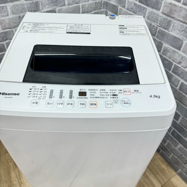 ハイセンス 4.5kg洗濯機 2018年製 HW-E4502【モノ市場知立店】41 