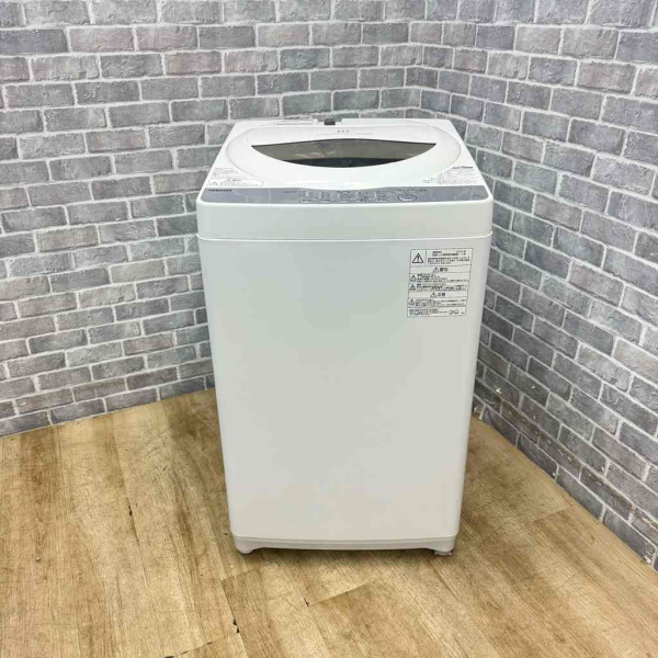 東芝 / TOSHIBA全自動洗濯機 5.0kg ｜AW-5G6(W)｜中古家電の専門店ハッピー