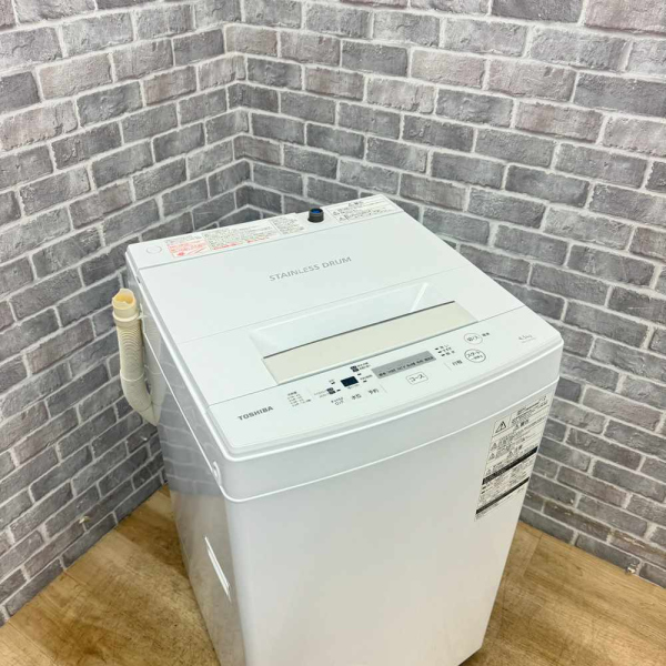 東芝 / TOSHIBA全自動洗濯機 4.5kg ｜AW-45M5(W)｜中古家電の専門店ハッピー