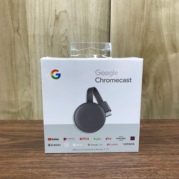 クロームキャスト チャコール 【新品】 ｜Chromecast GA00439-jp｜中古家電の専門店ハッピー