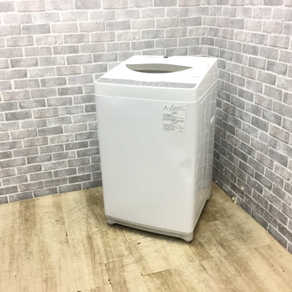 東芝 / TOSHIBA全自動洗濯機 5.0kg ｜AW-5G6(W)｜中古家電の専門店ハッピー