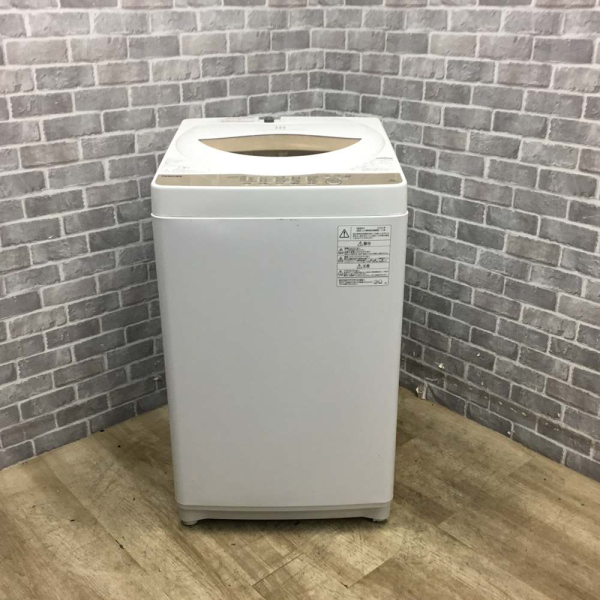 東芝 / TOSHIBA全自動洗濯機 5.0kg ｜AW-5G8(W)｜中古家電の専門店ハッピー