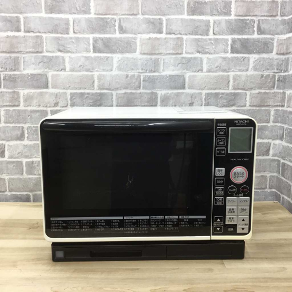 日立 / HITACHIスチームオーブンレンジ ヘルシーシェフ 23L 1000W ｜MRO-SF6-W｜中古家電の専門店ハッピー