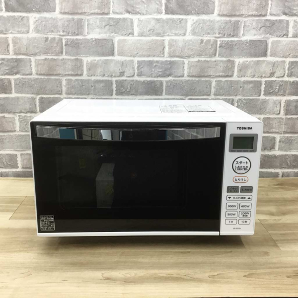 東芝 / TOSHIBA電子レンジ 900W 17L 50-60hz【全国対応】【フラットテーブル】 ｜ER-SS17A(W)｜中古家電の専門店ハッピー