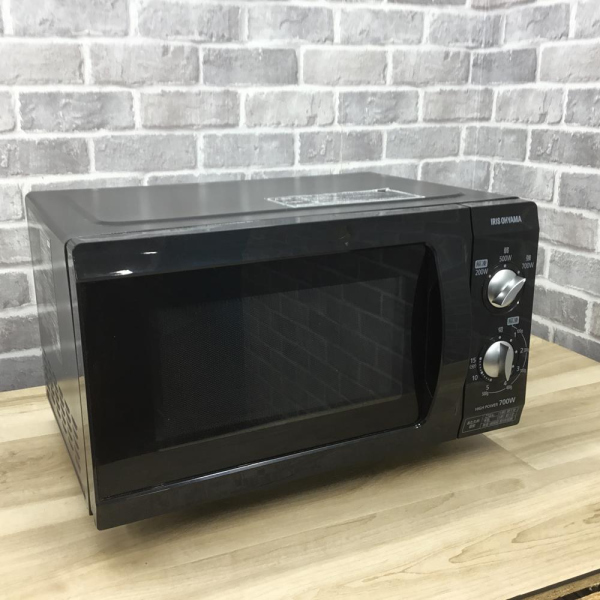 アイリスオーヤマ / IRIS OHYAMA電子レンジ 700W 18L 50hz専用(東日本) フラットテーブル ｜EMO-F518-5 -B｜中古家電の専門店ハッピー