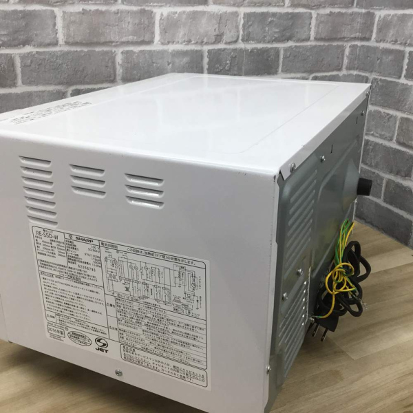 シャープ / SHARPオーブンレンジ 500W 15L ｜RE-S5D-W｜中古家電の専門店ハッピー