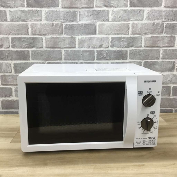 アイリスオーヤマ / IRIS OHYAMA電子レンジ 700W 17L 50hz専用(東日本) ｜IMB-T176-5-W｜中古家電の専門店ハッピー