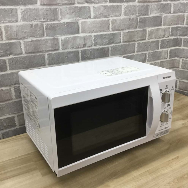 アイリスオーヤマ / IRIS OHYAMA電子レンジ 700W 18L 50hz専用(東日本)【フラットテーブル】 ｜IMB-F184-5 -WPG｜中古家電の専門店ハッピー