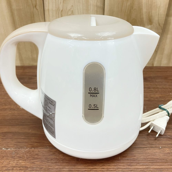 電気ケトル 0.8L ｜JSTN-EK10-WH｜中古家電の専門店ハッピー