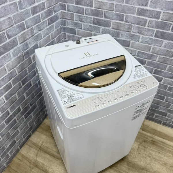 東芝 / TOSHIBA全自動洗濯機 6.0kg ｜AW-6G5(W)｜中古家電の専門