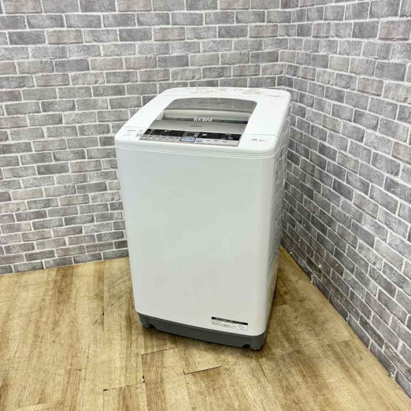 HITACHI 全自動洗濯機 USED - 生活家電