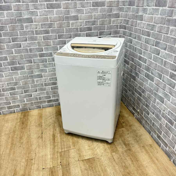東芝 / TOSHIBA2016年製東芝の6キロ全自動洗濯機です。｜AW-6G3(W